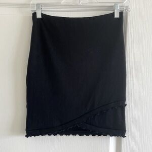 Aritzia Black Mini Skirt